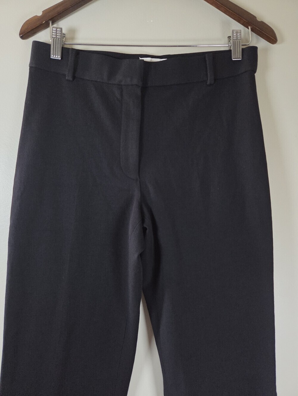 NWT Aritzia Babaton Royalton Pants Slim fit Straight leg Twill Pants Black Sz 10 - Picture 9 of 16
